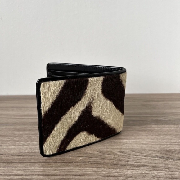 Zimmermann Wallet Taxidermists Nairobi Leather Unisex VINTAGE - Picture 4 of 8